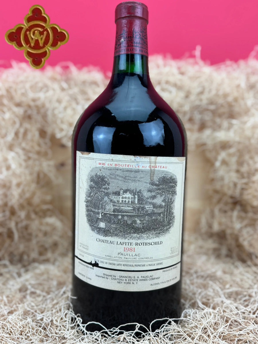 1981 Chateau Lafite-Rothschild Bordeaux Double Magnum – CultWine