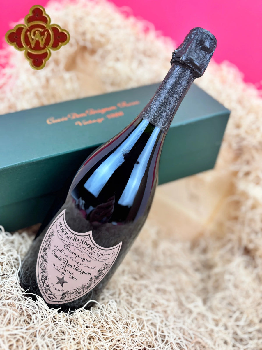 1986 Moet Chandon Dom Perignon Rose Champagne – CultWine 1986 Moet Chandon Dom Perignon Rose Champagne – CultWine