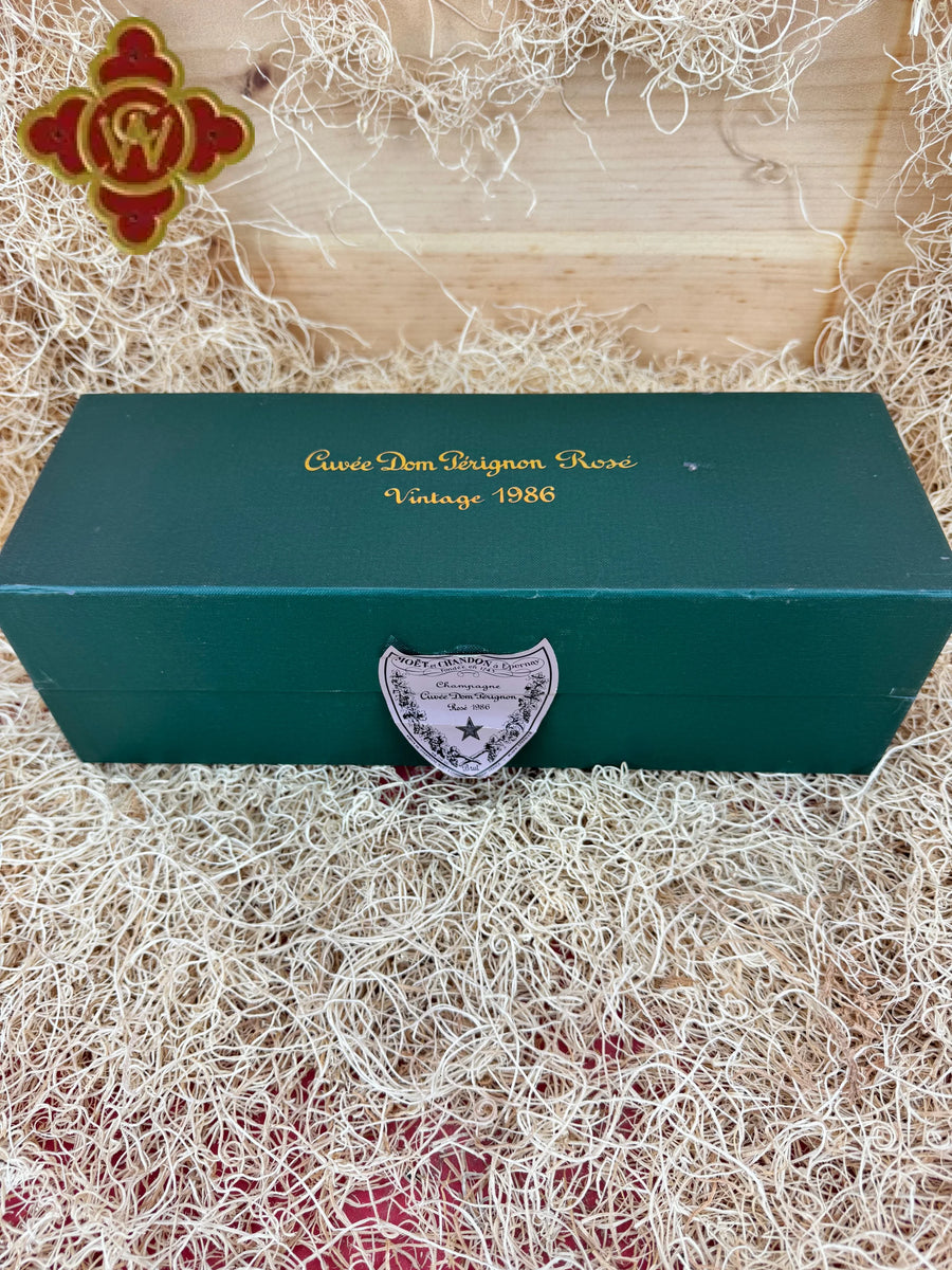 1986 Moet Chandon Dom Perignon Rose Champagne – CultWine 1986 Moet Chandon Dom Perignon Rose Champagne – CultWine