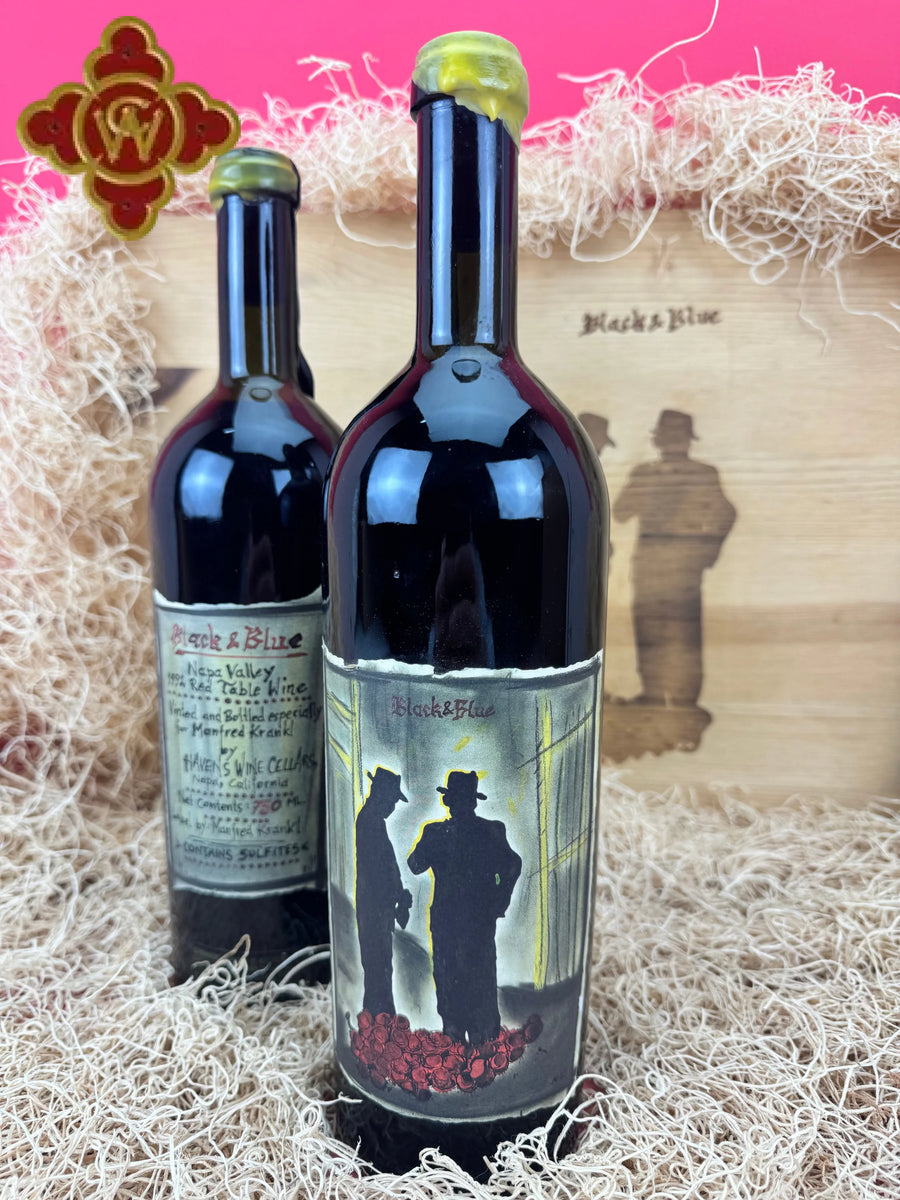 1992 Sine Qua Non Black & Blue Syrah - [Iconic Bottle] - 750ml