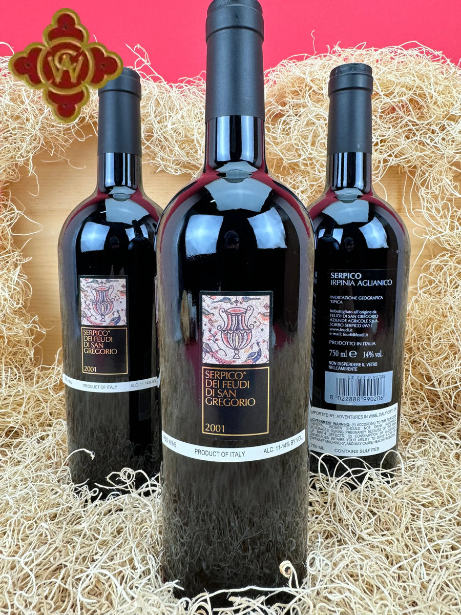 2001 Feudi Di San Grigorio Serpico - 98 pts - 750ml – CultWine