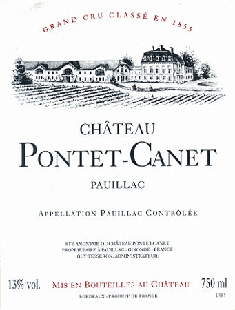 2016 Chateau Pontet-Canet Bordeaux - 750ml