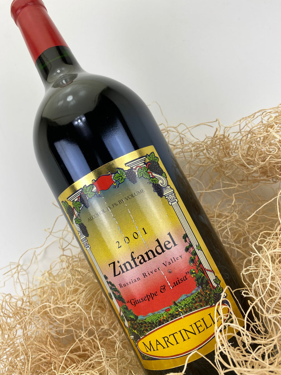 ワイン San Raffaele 2001 2001 Martinelli Giuseppe & Luisa Zinfandel - 1500ml – CultWine