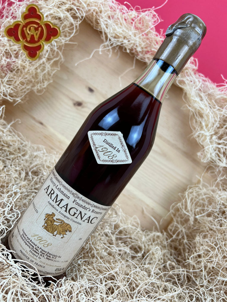 1908 Sherry Lehmann Founder’s Reserve Armagnac - 750ml Wine