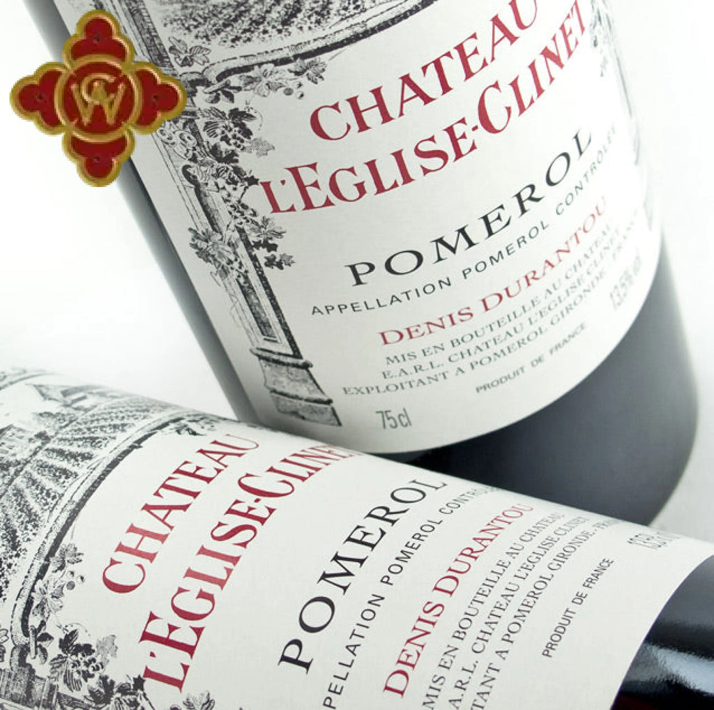 1921 L’Eglise Clinet Pomerol Bordeaux - 100 pts - 750ml bordeaux