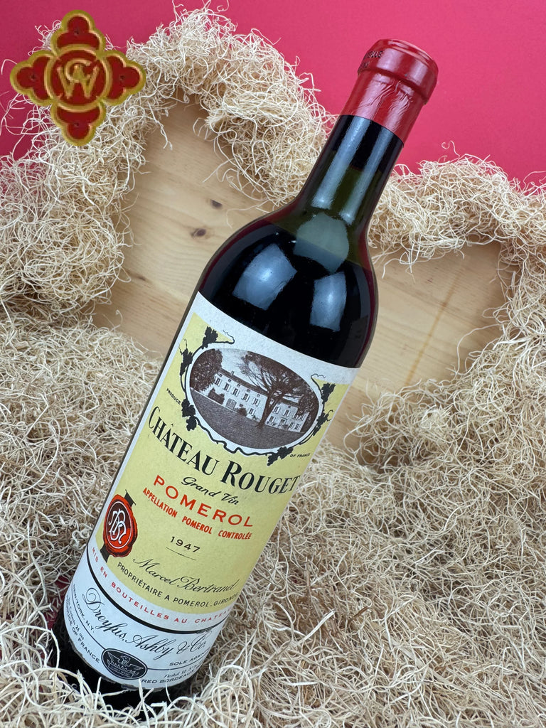 1947 Chateau Rouget Pomerol Bordeaux - 750ml bordeaux