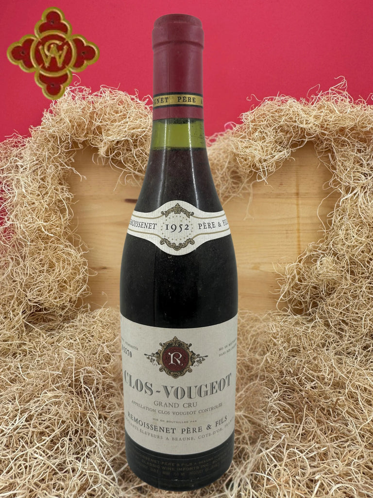 1952 Maison Remoissenet Pere & Fils Clos-Vougeot Burgundy - 750ml - Wine