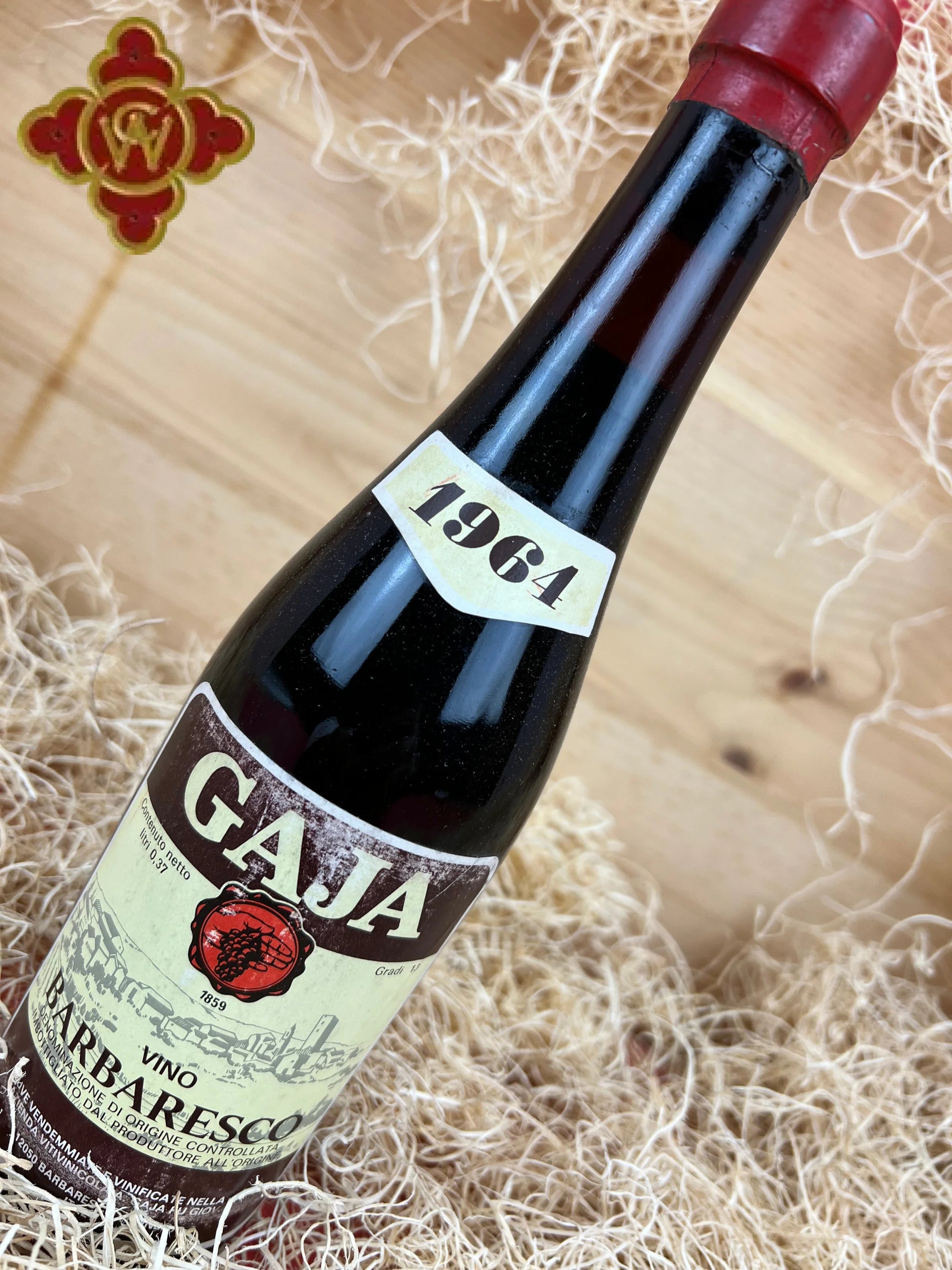 1964 Angelo Gaja Barbaresco - 375ml – CultWine
