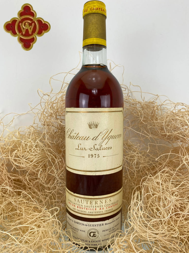 1975 Chateau d'Yquem Sauternes – CultWine