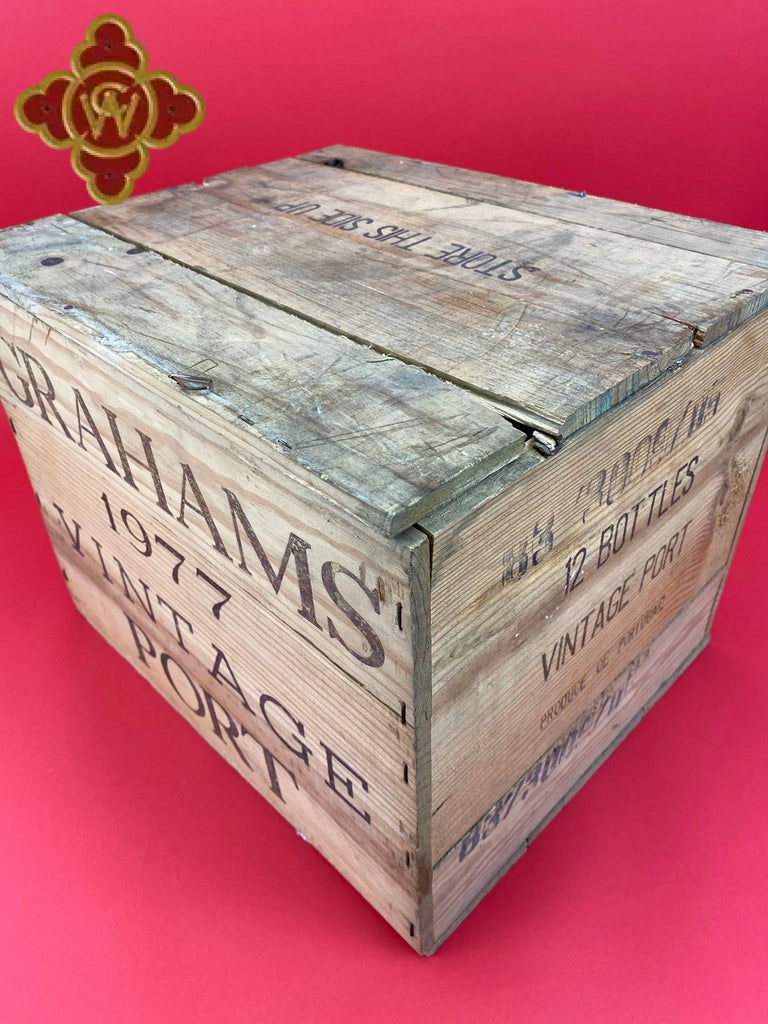 1977 Grahams Vintage Port - OWC - 12 x 750ml Wine