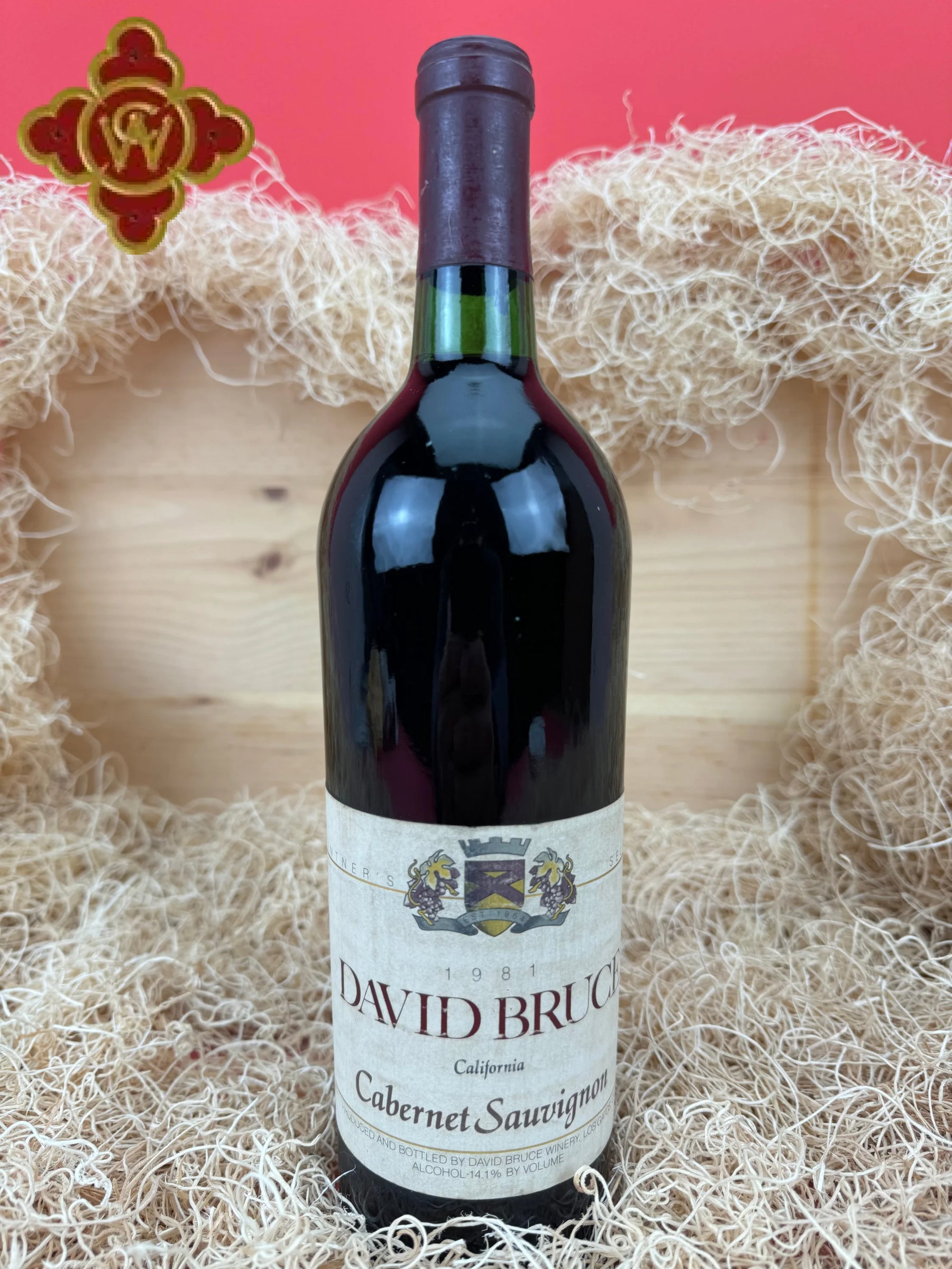 1981 David Bruce Santa Clara Valley Cabernet Sauvignon - 750ml cabernet