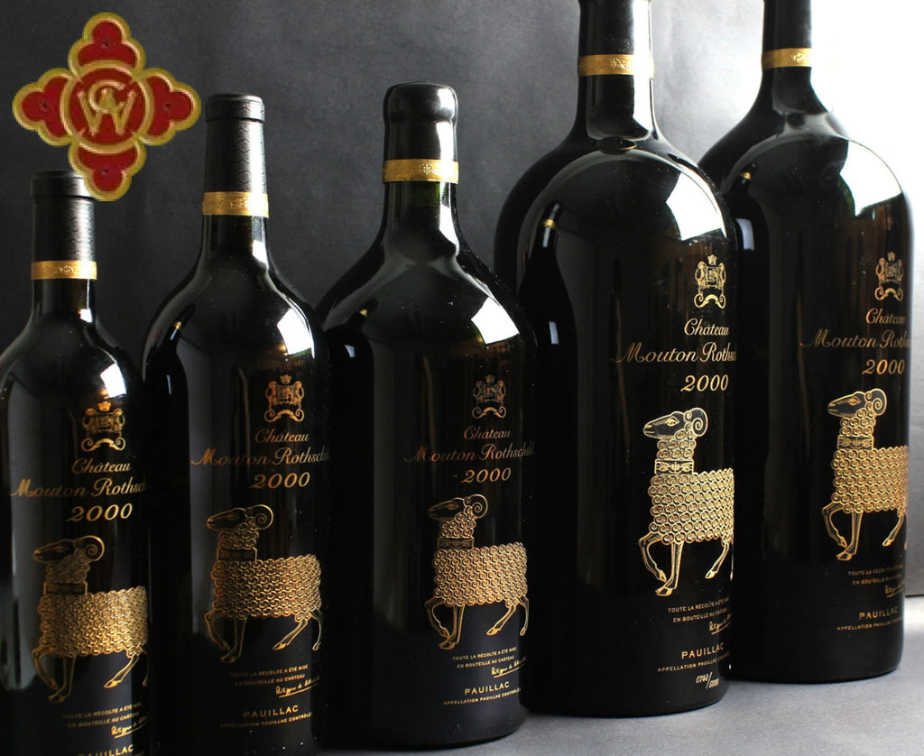 1982 Chateau Mouton-Rothschild Bordeaux Magnum - 100 pts - 1500ml bordeaux
