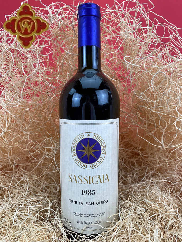 1985 Tenuta San Guido Sassicaia -100 Pts! – CultWine