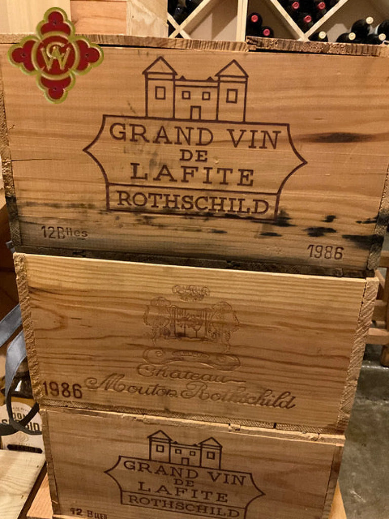 1986 Chateau Lafite-Rothschild Bordeaux OWC 12 x 750ml – CultWine