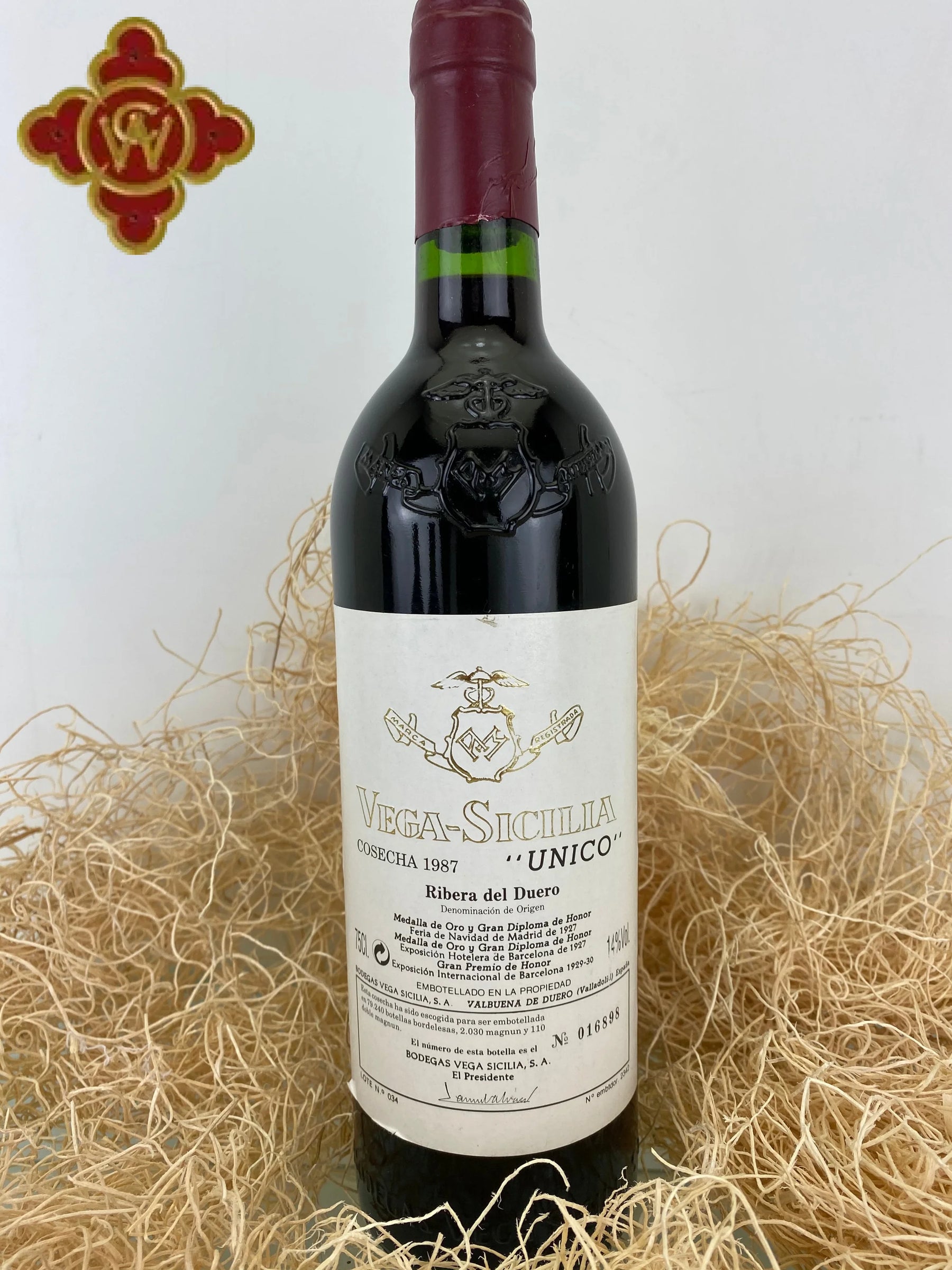 1987 Vega Sicilia Unico Riserva - 750ml Wine