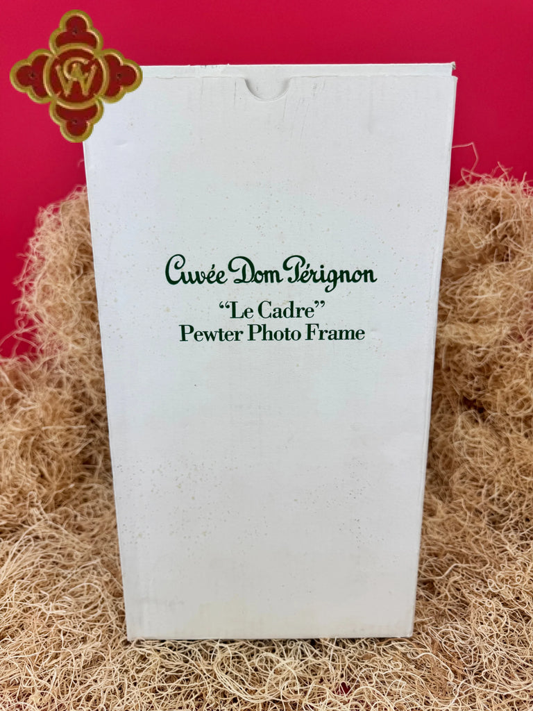 1988 Moet Chandon Dom Perignon Brut Champagne ’Le Cadre’ Pewter Frame Gift Box - 750ml champagne