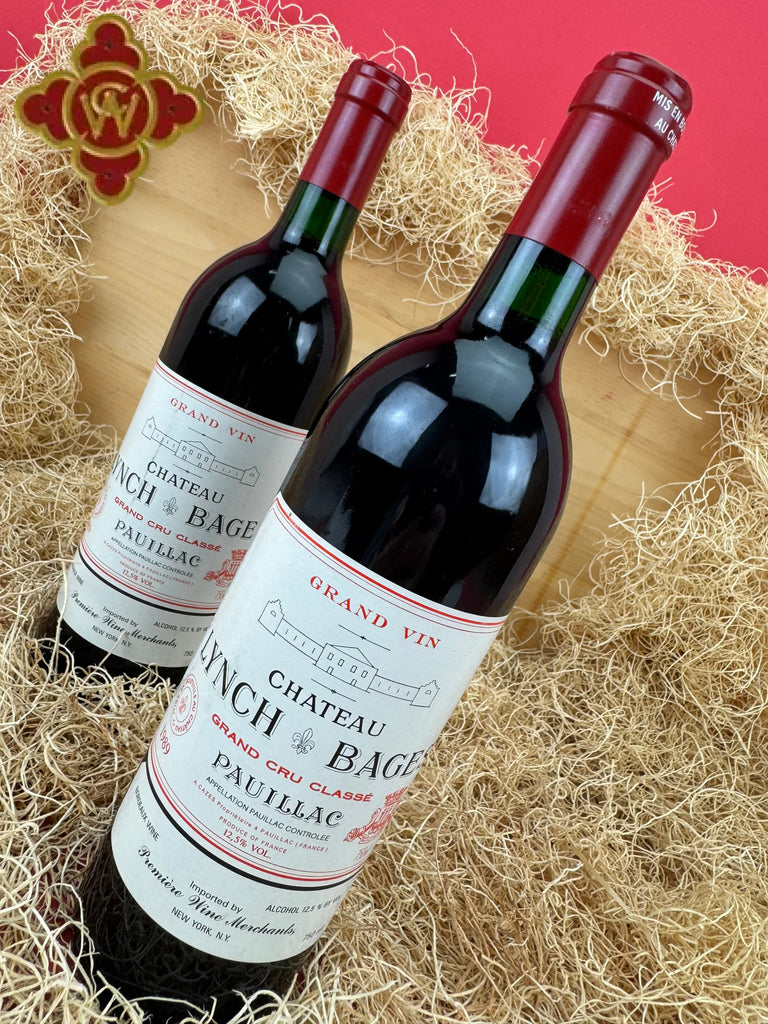 1989 Chateau Lynch-Bages Bordeaux - 99 pts - 750ml bordeaux