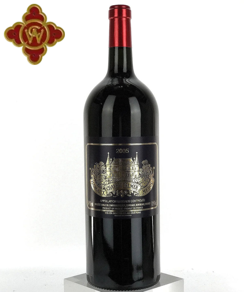 1989 Chateau Palmer Bordeaux Magnum - 98 pts - 1500ml - bordeaux