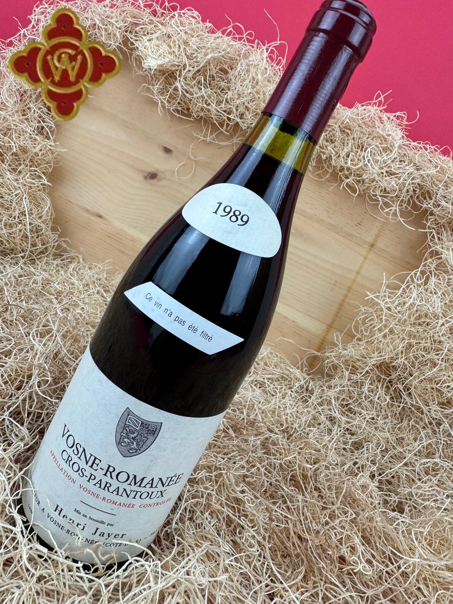 1989 Domaine Henri Jayer Vosne Romanee Cros Parantoux Burgundy - 750ml Wine