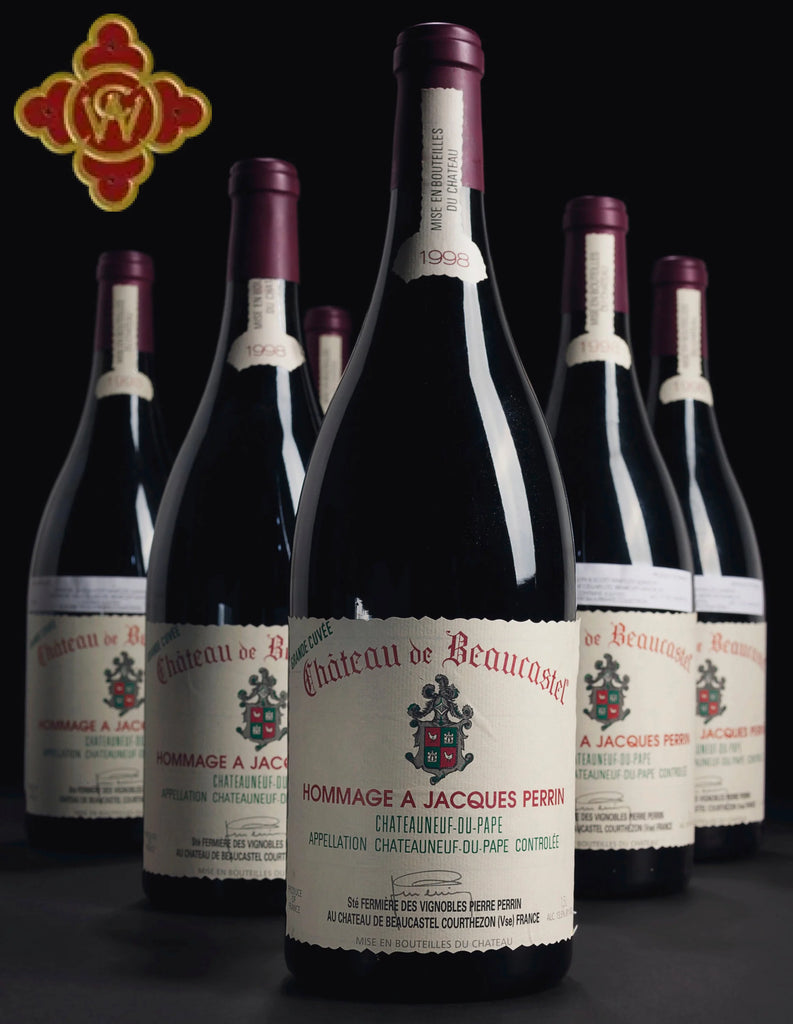 1990 Chateau Beaucastel A Jacques Perrin Hommage CDP - 100 pts - 750ml Wine