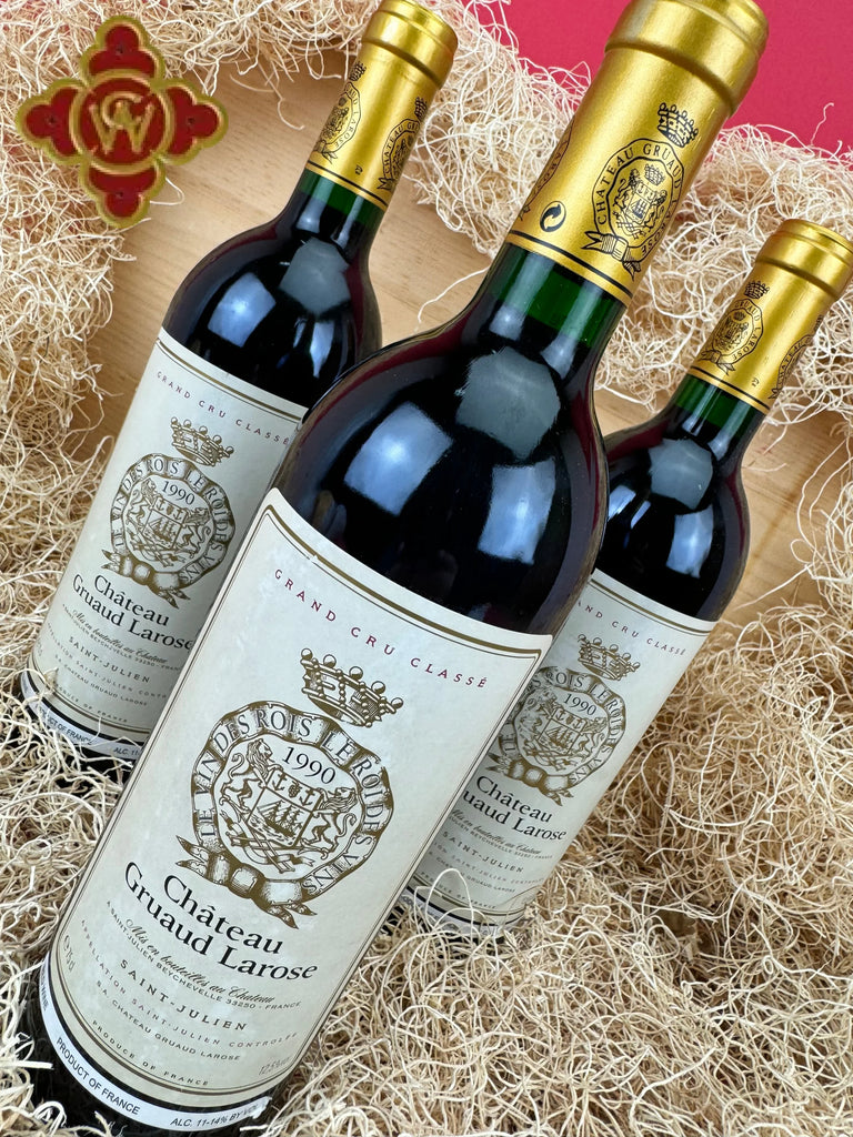 1990 Chateau Gruaud-Larose Grand Cru Bordeaux - 750ml bordeaux