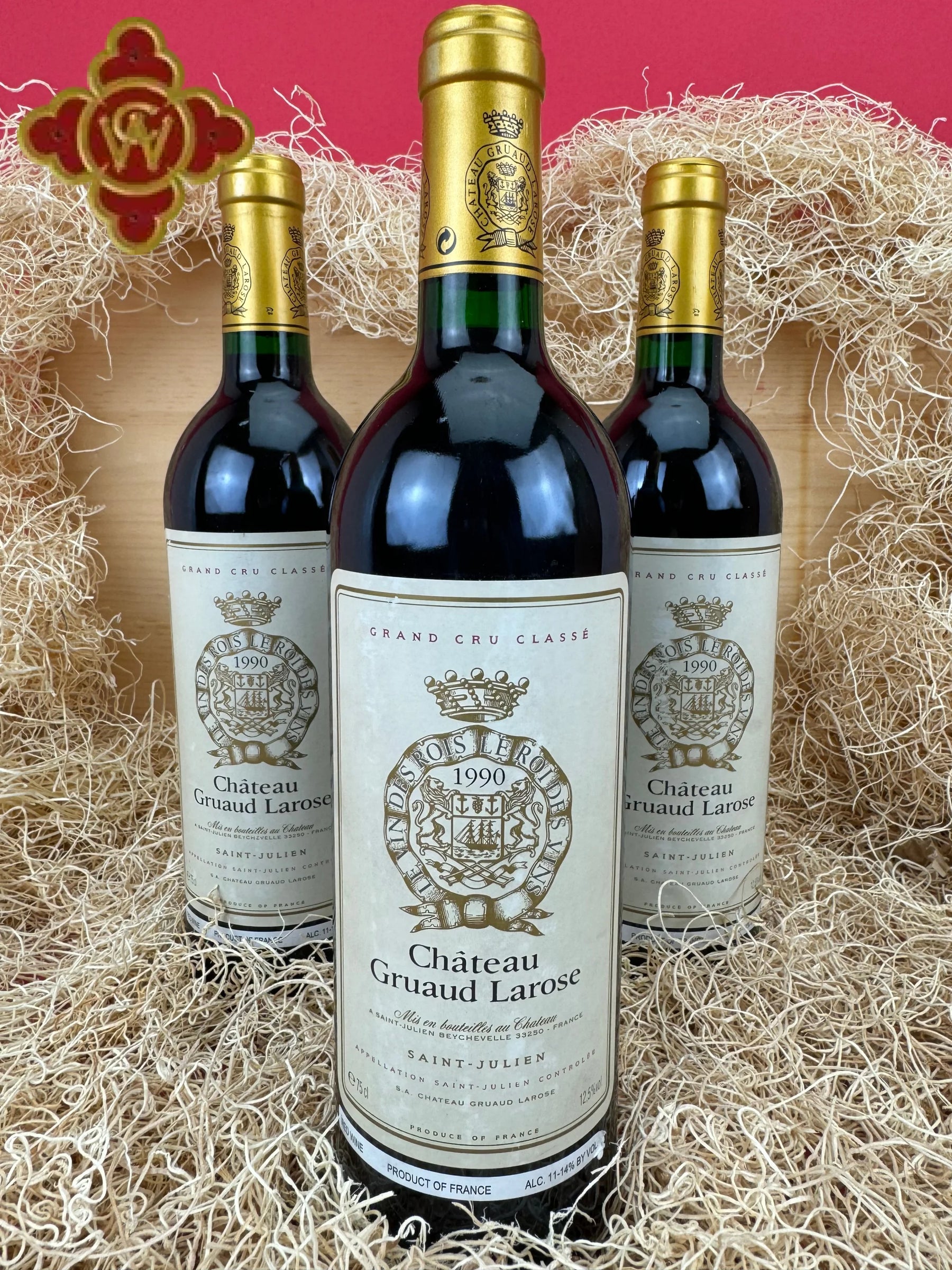 1990 Chateau Gruaud-Larose Grand Cru Bordeaux - 750ml bordeaux