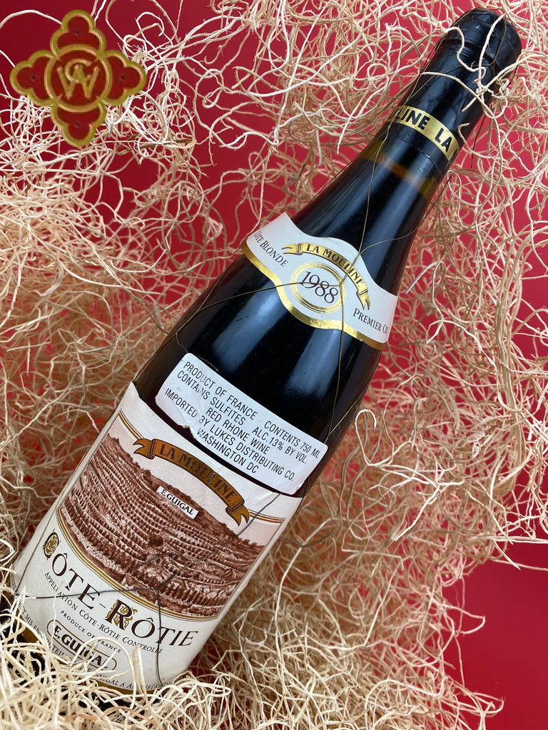 1990 E. Guigal Cote Rotie La Mouline - 99 pts - 750ml Wine