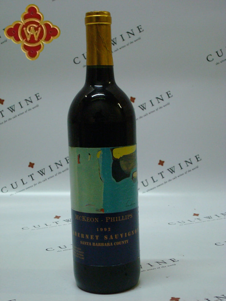 1992 Mckeon-Phillips Cabernet cabernet
