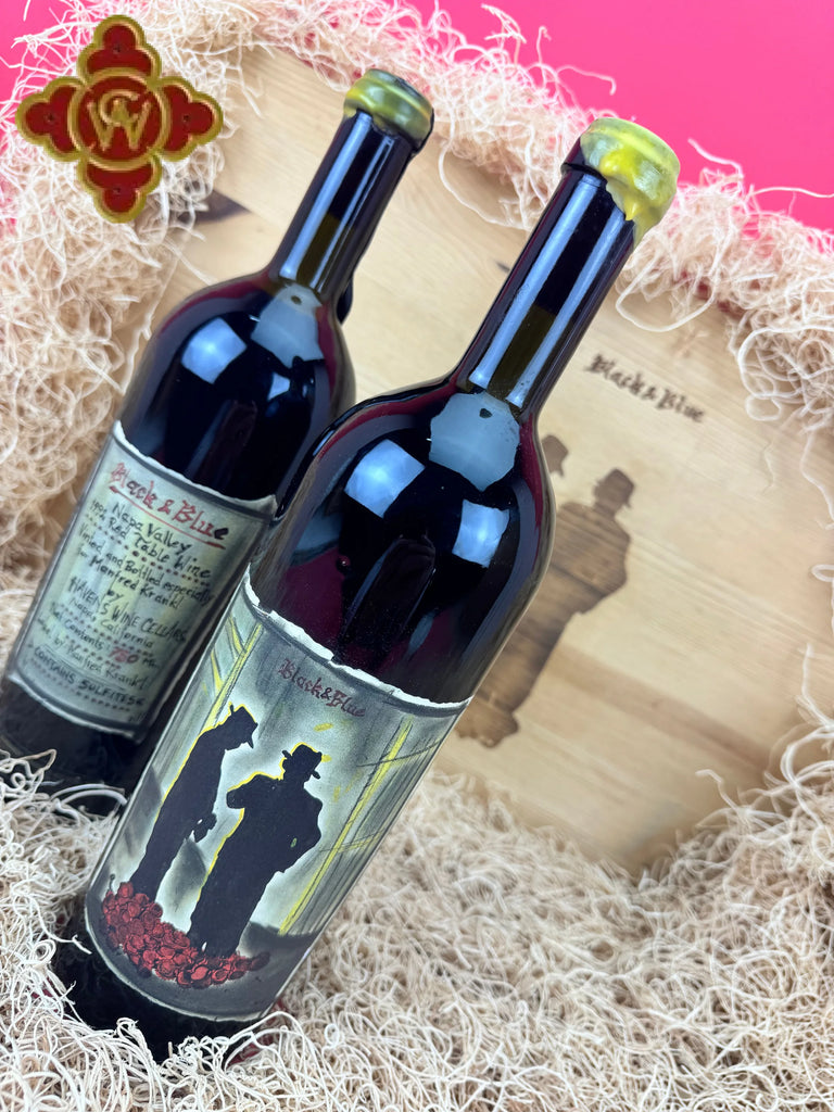 1992 Sine Qua Non Black & Blue Syrah - [Iconic Bottle] - 750ml Wine