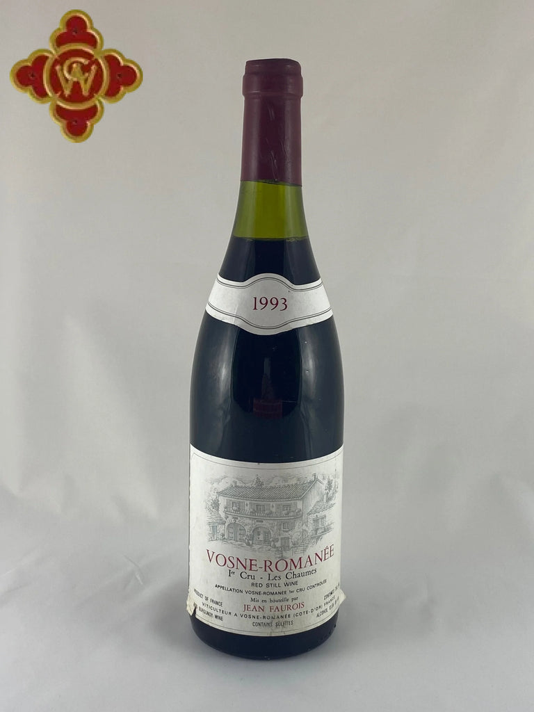 1993 Jean Faurois Vosne Romanee Les Chaumes Burgundy - 750ml Wine