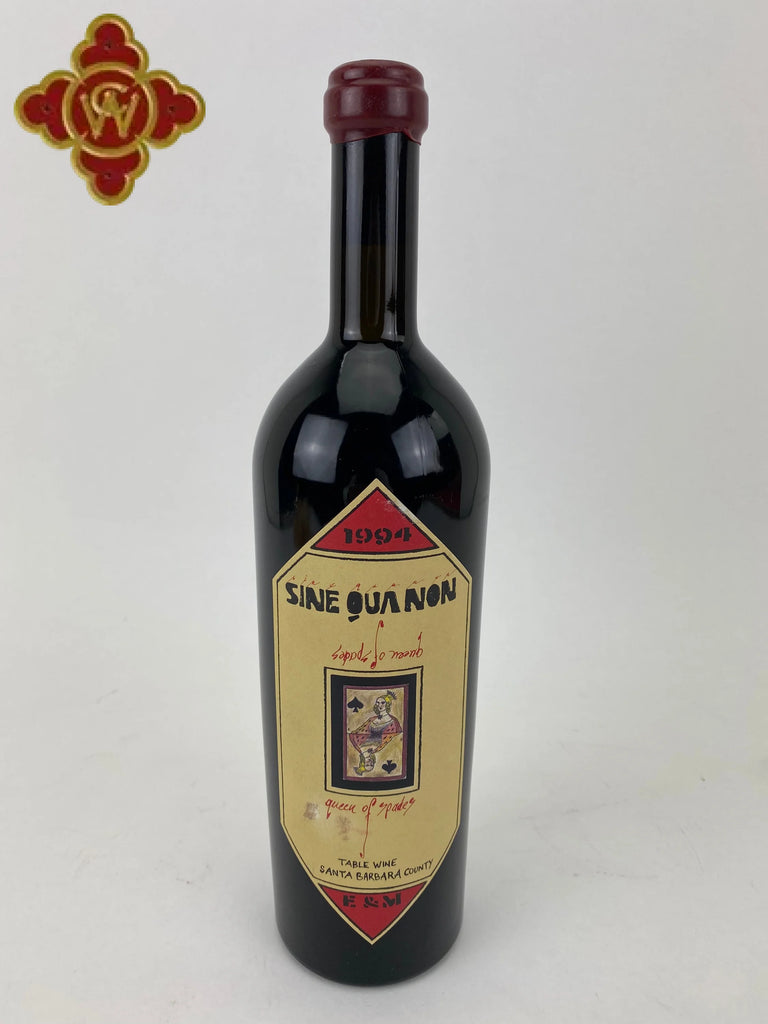 1994 Sine Qua Non Queen Of Spades – CultWine