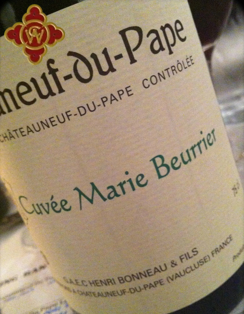 1995 Henri Bonneau Chateauneuf du Pape Cuvee Marie Beurrier - 750ml Wine