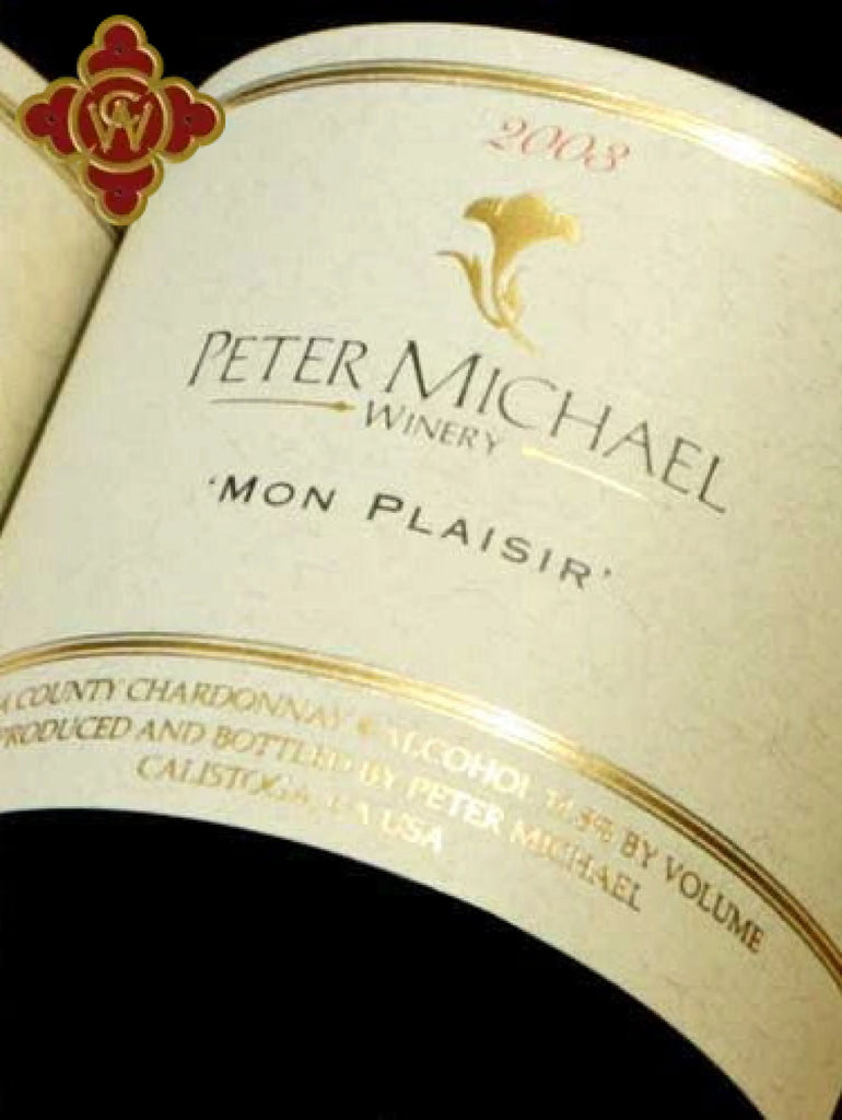 1995 Peter Michael Mon Plaisir Chardonnay - 750ml chardonnay