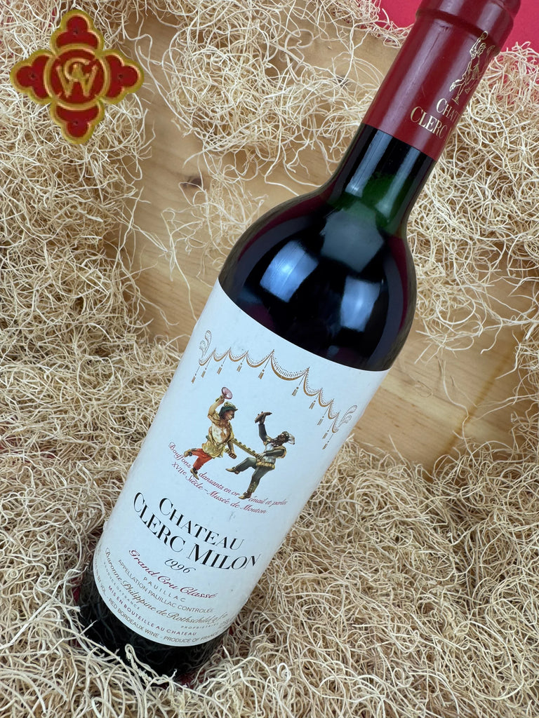 1996 Chateau Clerc Milon Bordeaux - 750ml bordeaux