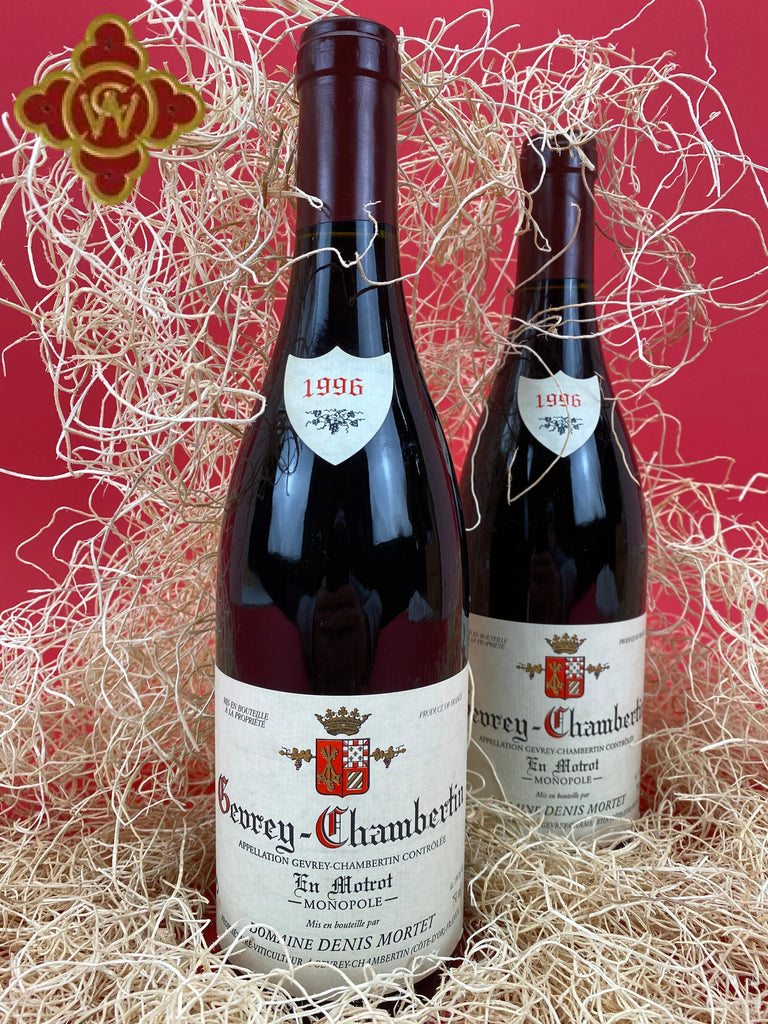 1996 Domaine Denis Mortet Gevrey Chambertin En Motrot Monopole Burgundy - 750ml Wine