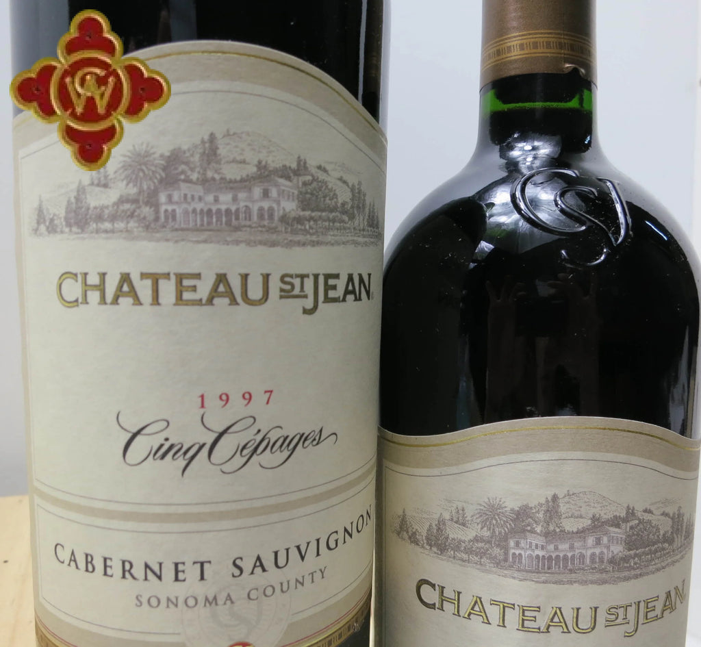 1997 Chateau St. Jean Cinq Cepages Cabernet - 96 pts - 750ml cabernet