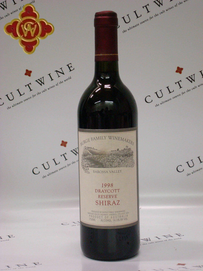 1998 Burge Family Draycott Reserve Shiraz Wine