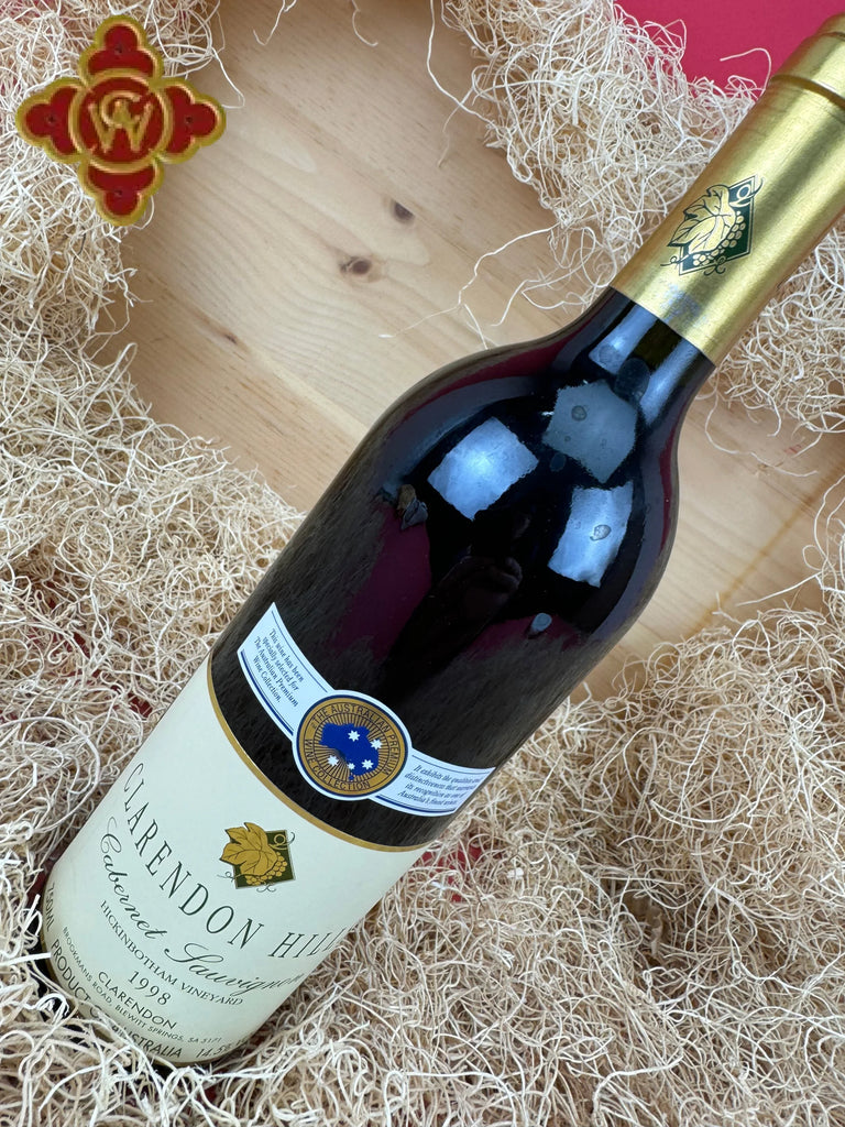 1998 Clarendon Hills Hickinbotham Cabernet Sauvignon - 750ml cabernet