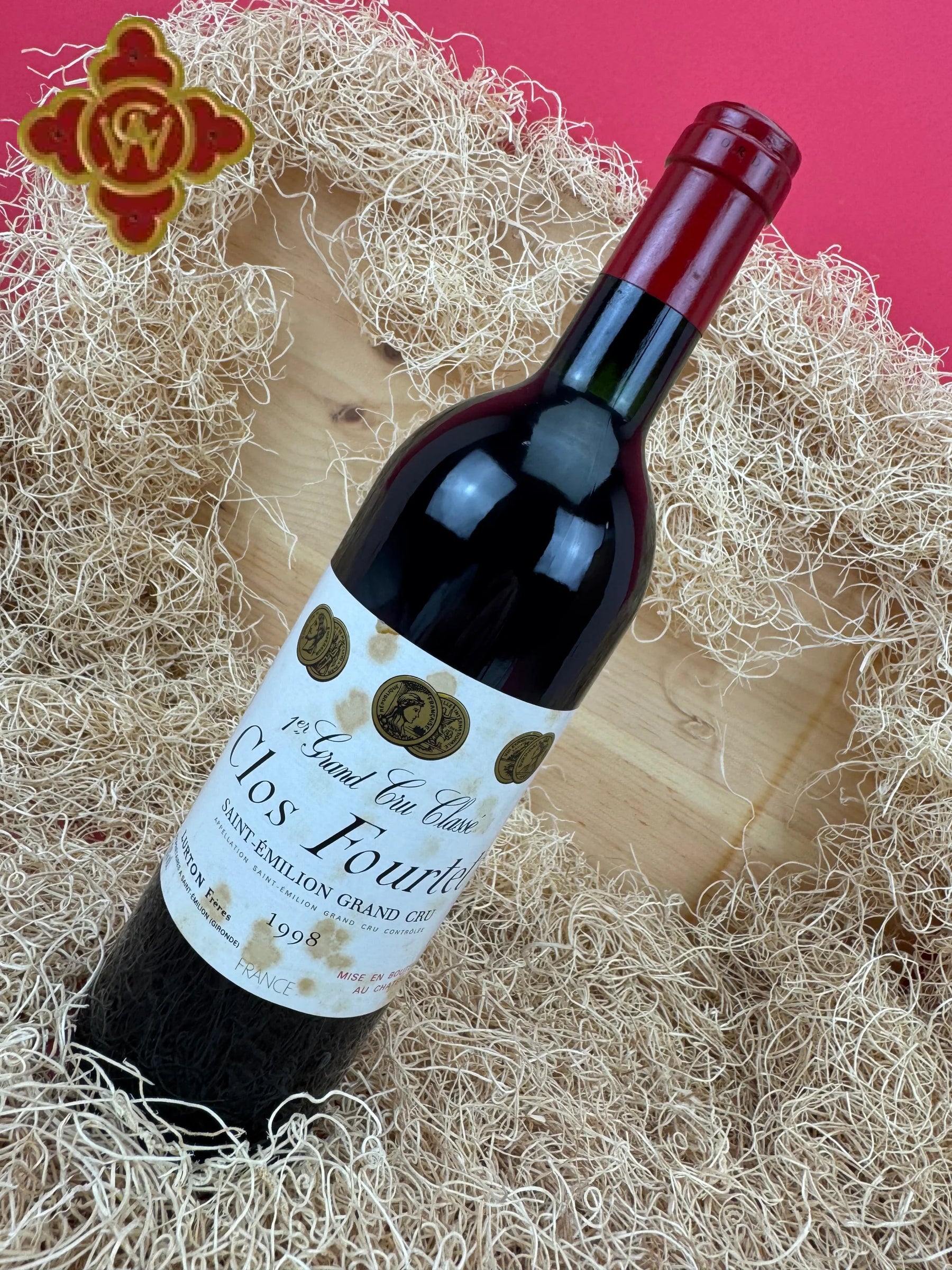 1998 Clos Fourtet Bordeaux - 750ml bordeaux