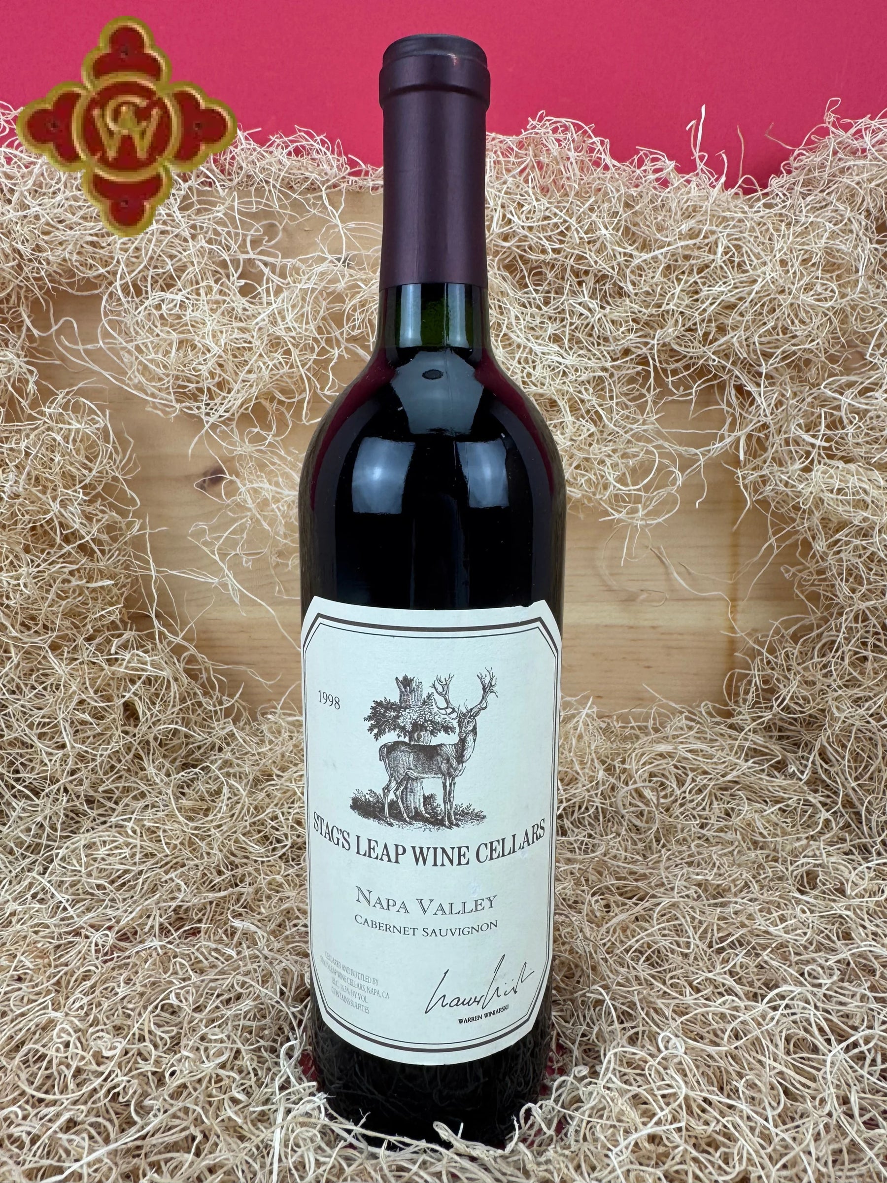 1998 Stags Leap Wine Cellars Napa Valley Cabernet - 750ml - cabernet