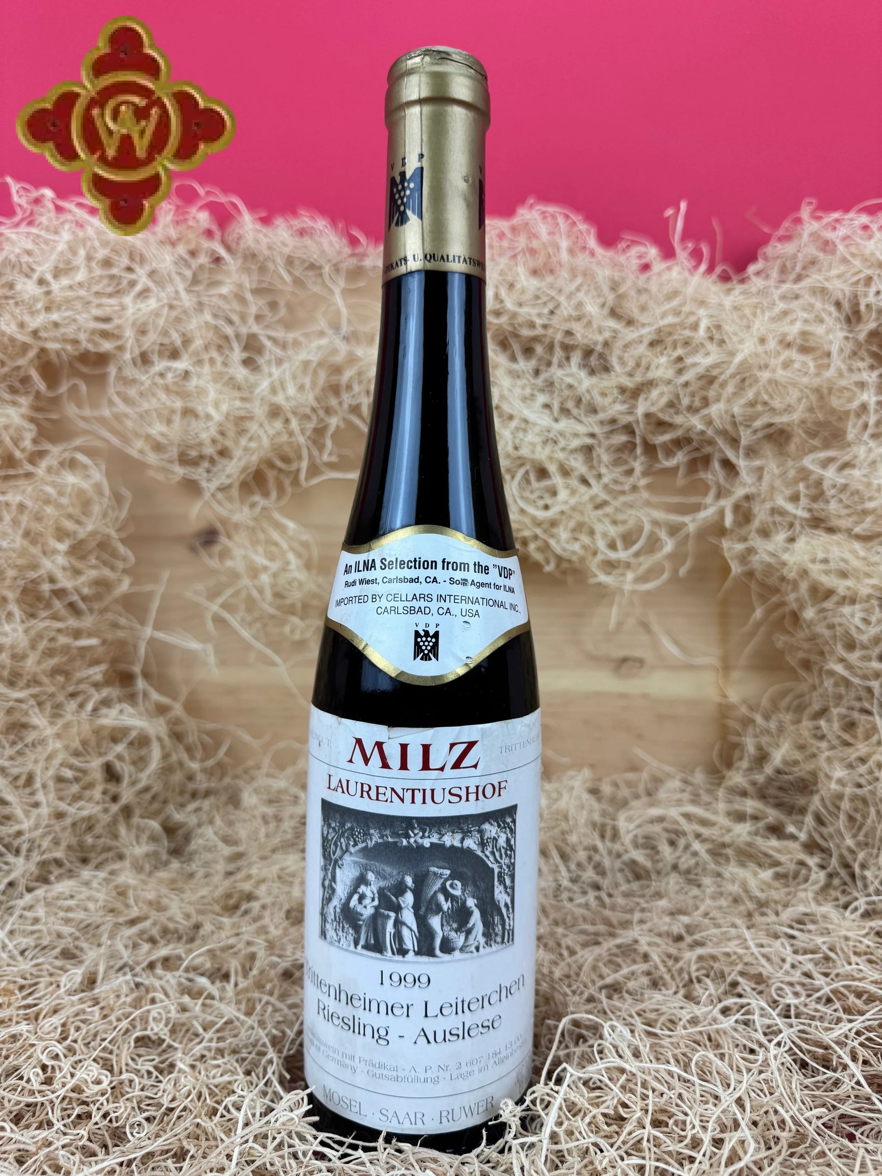 1999 Weingut Milz-Laurentiushof Trittenheimer Leiterchen Riesling Auslese - 500ml Wine