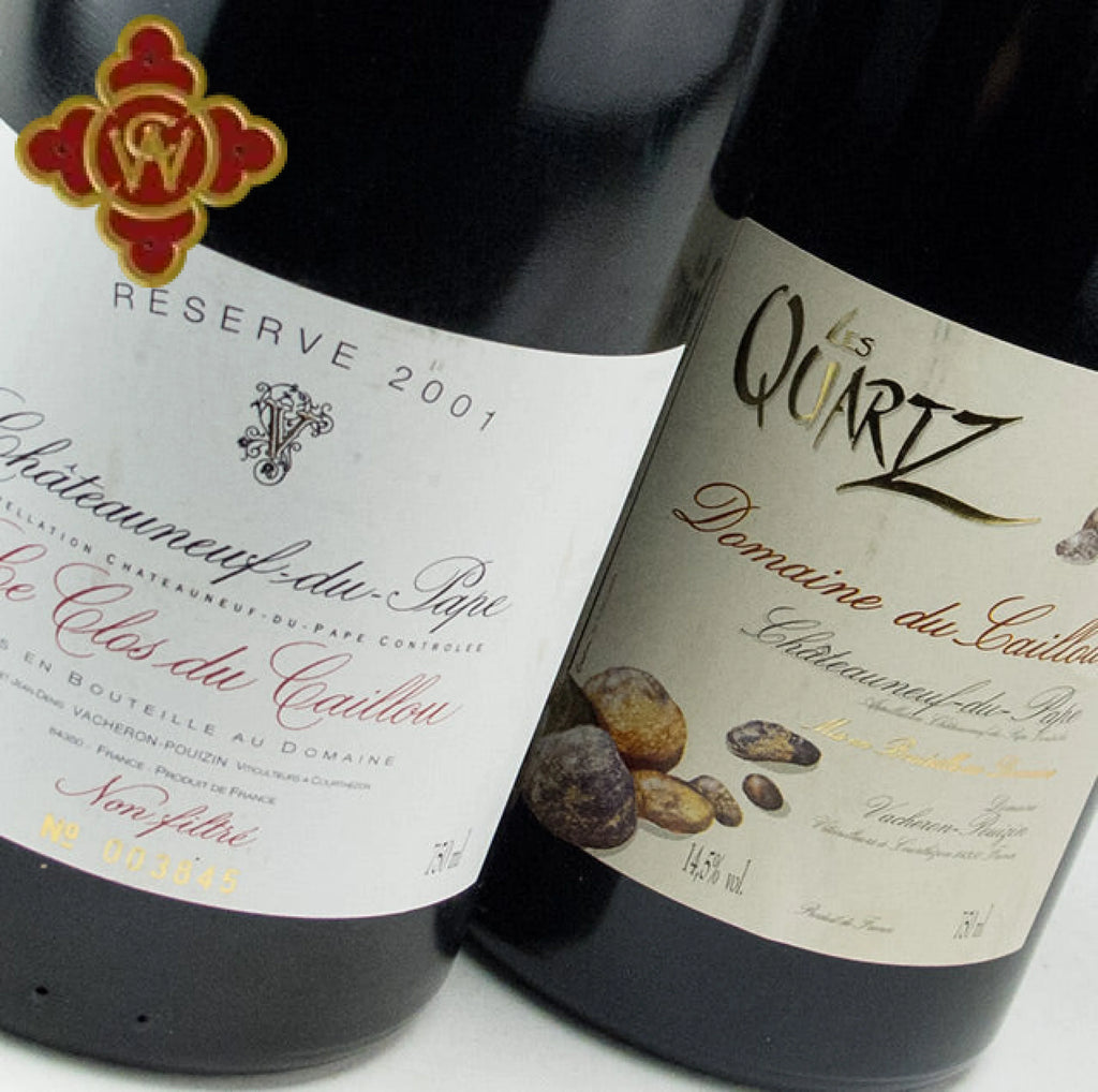 2001 Domaine du Clos du Caillou Chateauneuf du Pape Reserve - 750ml Wine