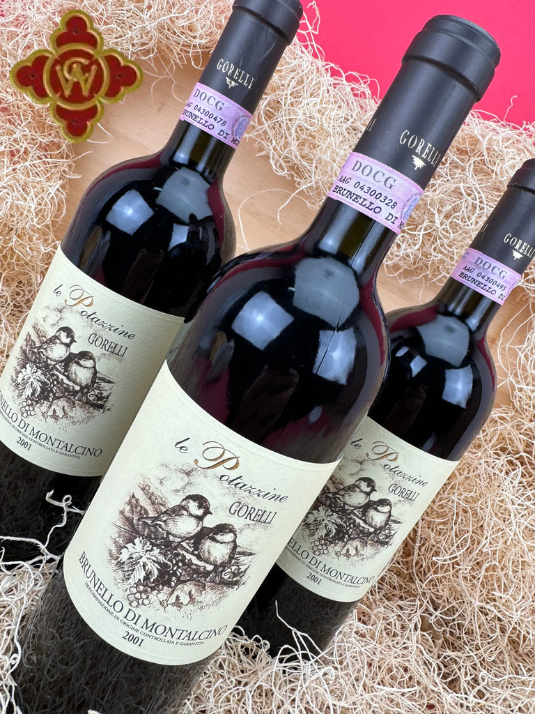 2001 Le Pontazzine Gorelli Brunello di Montalcino -750ml Wine