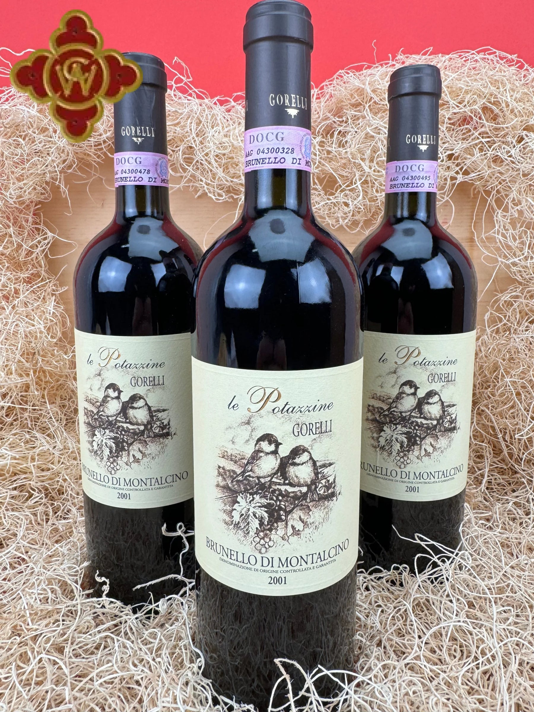 2001 Le Pontazzine Gorelli Brunello di Montalcino -750ml Wine