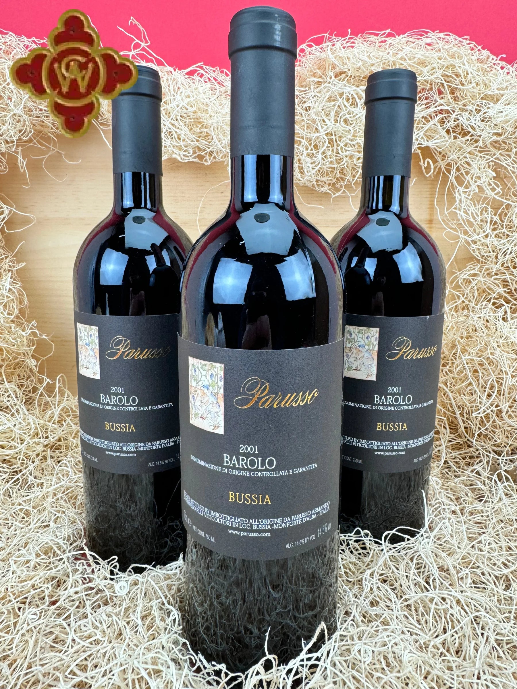 2001 Parusso Armando Bussia Vigna Rocche Barolo -750ml Wine