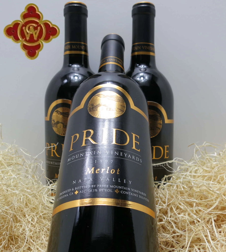 2001 Pride Mountain Vineyards Merlot Double Magnum - 3000ml Wine