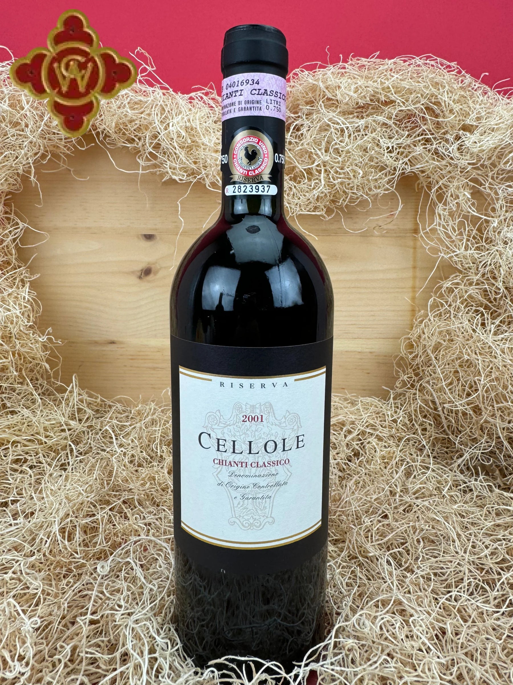2001 San Fabiano Calcinaia ’Cellole’ Riserva Chianti - 750ml Wine