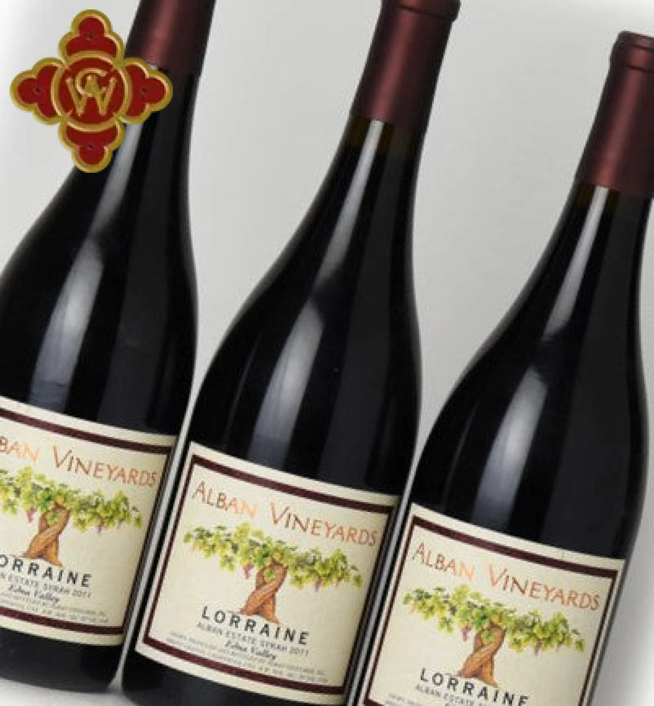 2002 Alban Vineyards Lorraine Vineyard Estate Syrah - 750ml syrah