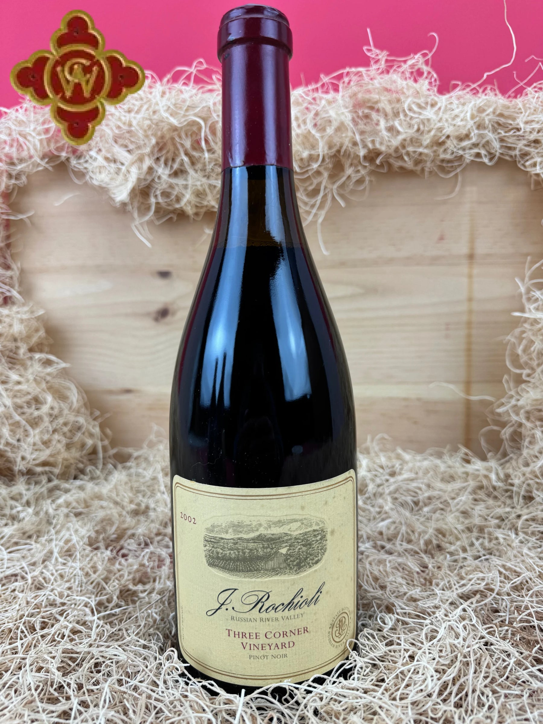 2002 J. Rochioli Three Corners Pinot Noir - 750ml pinot noir