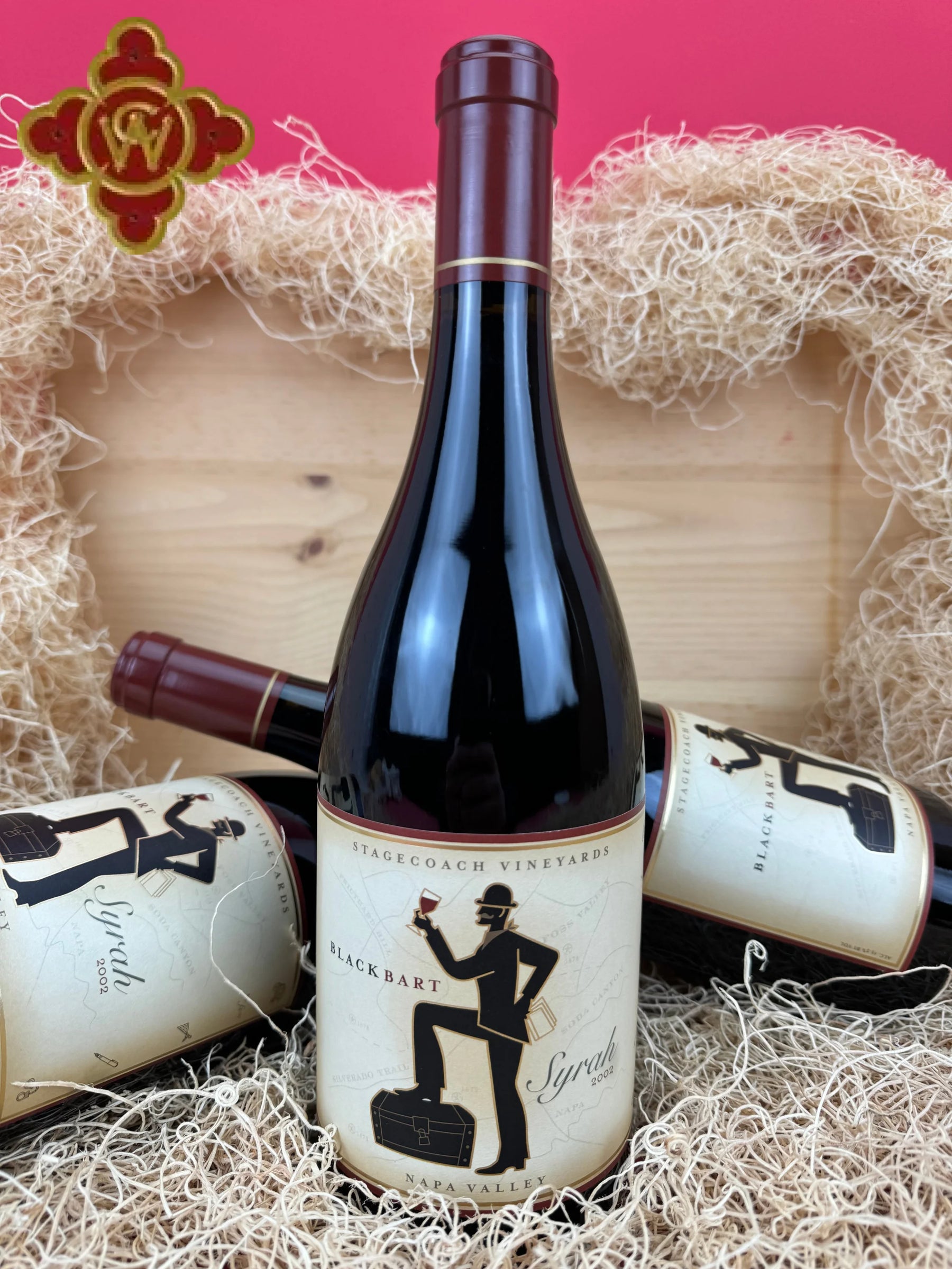 2002 Krupp Brothers Black Bart Napa Valley Syrah - 750ml syrah